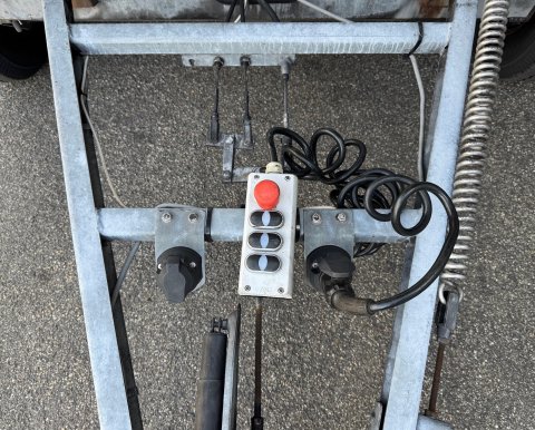 Apparatuur van een aanhangwagen
